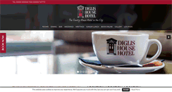 Desktop Screenshot of diglishousehotel.co.uk