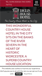 Mobile Screenshot of diglishousehotel.co.uk